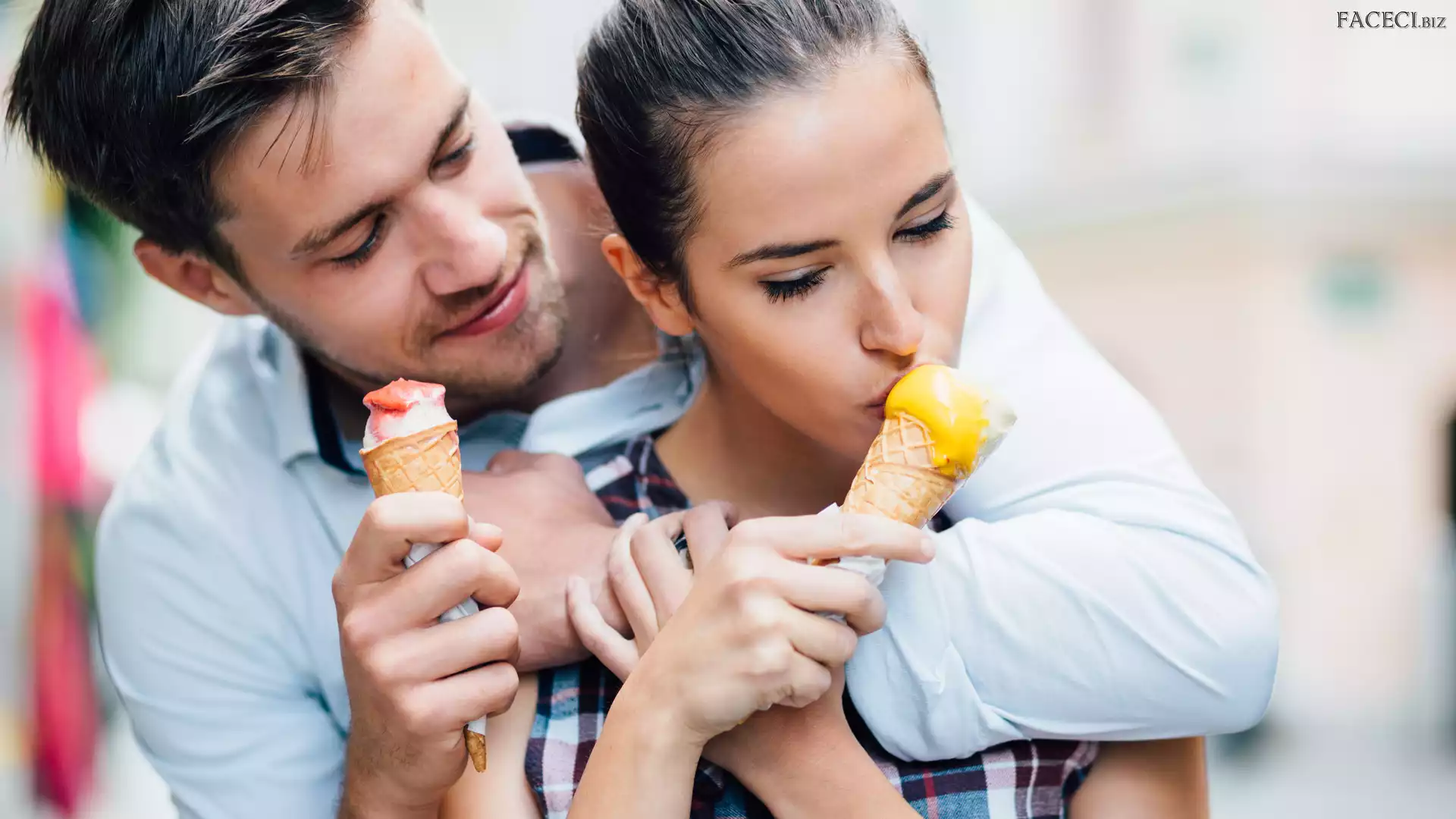 Lody, Dziewczyna, Mężczyzna